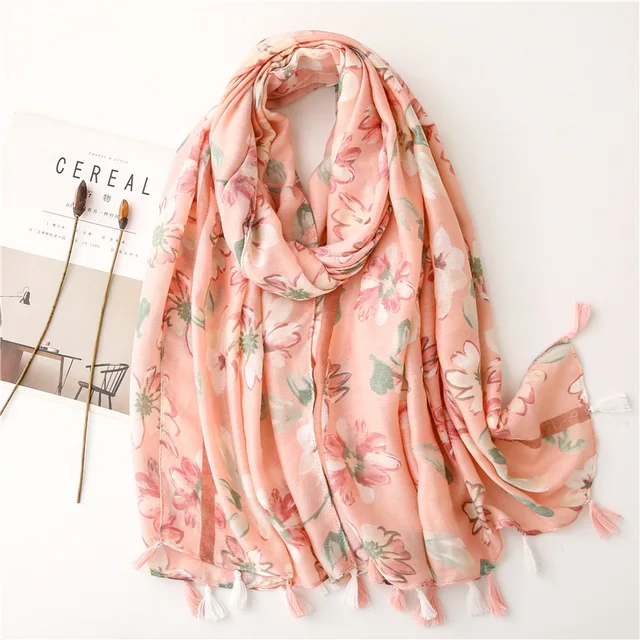 Luukaa Gloria Powder Pink Scarf – Fine Points