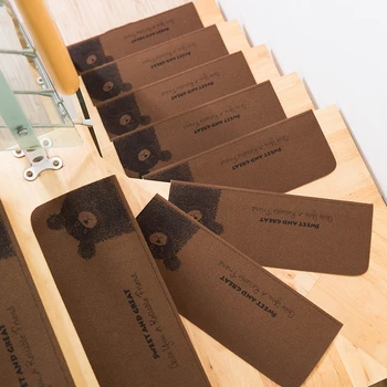 

Home Decor Stairway Floor Carpets Non Slip Stair-steps Floor Mats Self-adhesive Stair Stickers No Glue Feet Rugs In Staircase