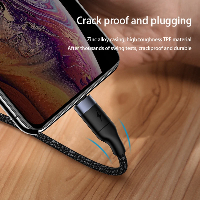 18 Вт PD кабель USB C для Lightning Кабель для iPhone 11 Pro зарядный кабель type C кабель для передачи данных для Macbook USB C шнур