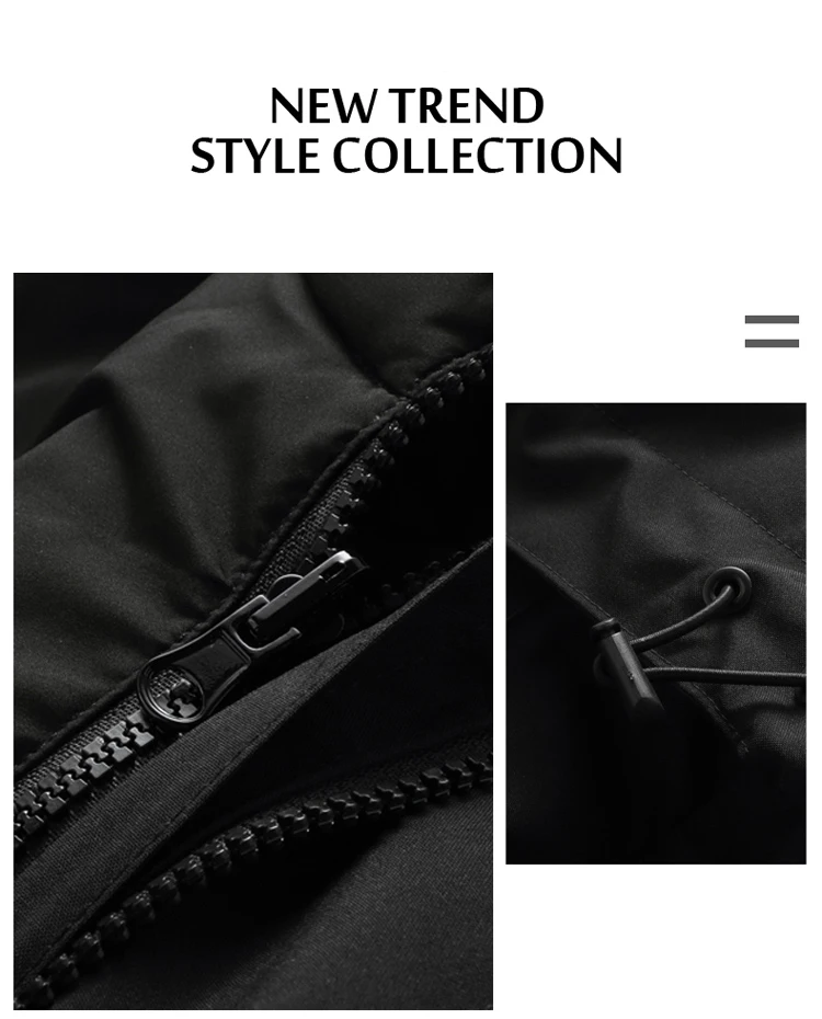 XL-6XL, 7XL, 8XL размера плюс, мужская зимняя куртка, Россия, белый утиный пух, куртка, толстая, теплая, модная, 2 шт., 90%, белый утиный пух, мужская куртка