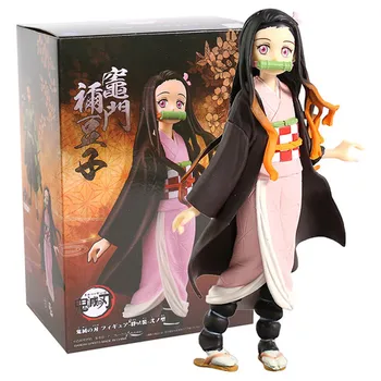 

Anime Demon Slayer Tronzo Action Figure Toy Japanese Kimetsu no Yaiba Kamado Tanjirou Nezuko PVC Model Doll Collectible juguetes