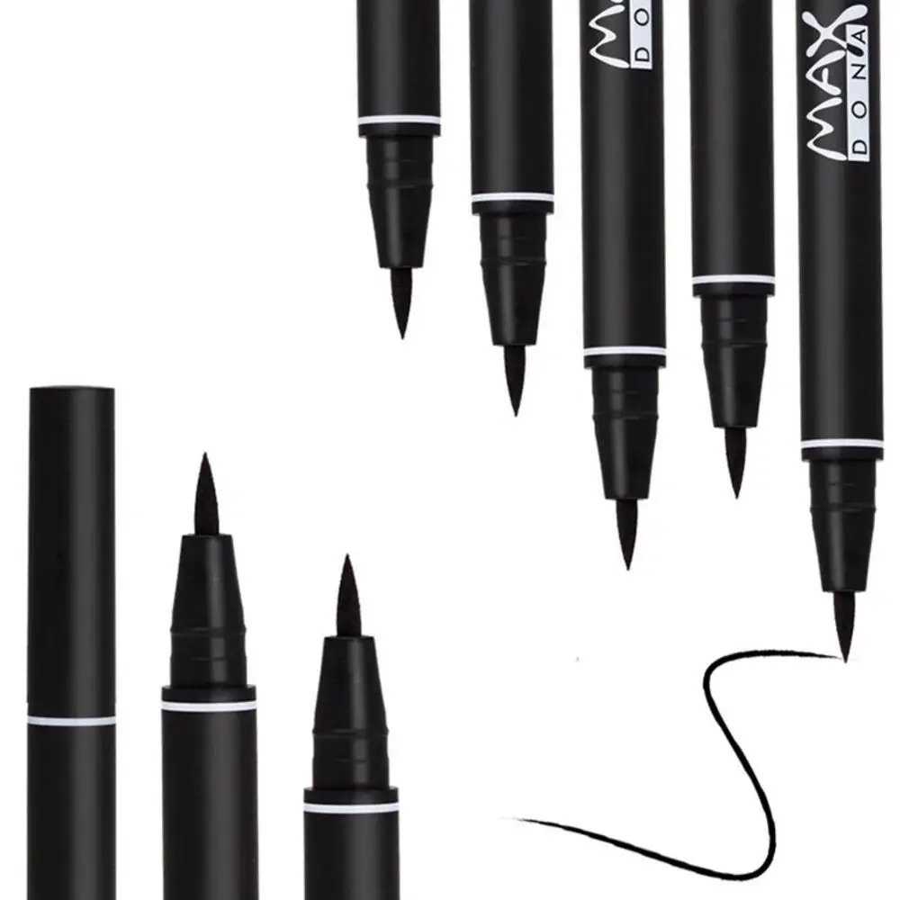 Профессиональный Черный жидкий подводка для глаз водостойкий стойкий маркер