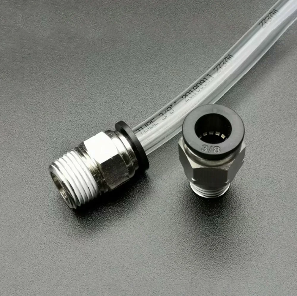 1/" 1/4" 3/" NPT Мужской x Fit 5/32" до 1/" OD трубка пневматические фитинги нажимной разъем