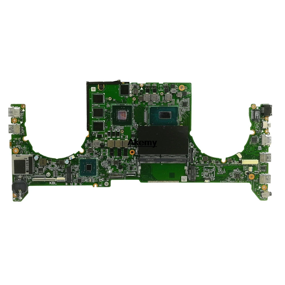 DABKLAMB8B0 материнская плата для ASUS GL503VD GL503V материнская плата для ноутбука GTX 1050 2GB i5-7300HQ