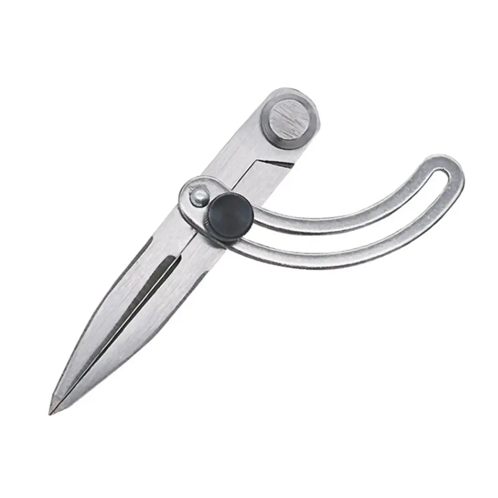 

Adjustable Leather Craft Rotating Tool Scriber Wing Divider Edge Creaser DIY Sewing Leather Metal Craft Marking Tool 3 Sizes