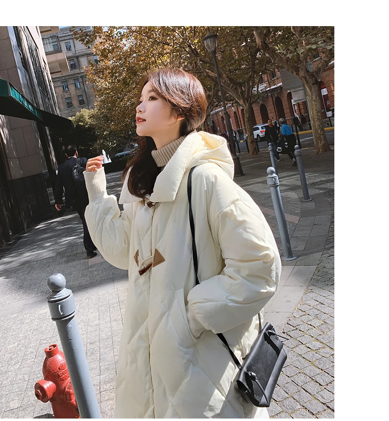 Winter Women New Coat Commuting Simple Temperament Leisure Korean Fashion Thick Warm All-match High-quality Loose Jacket L086