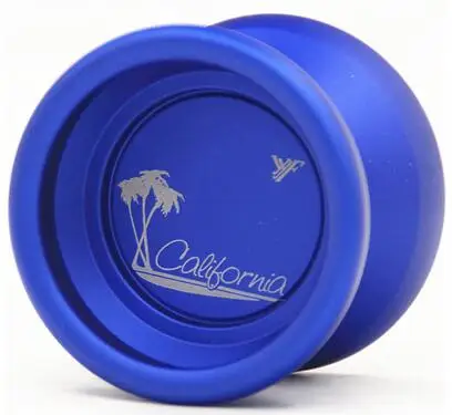 Новое поступление California yoyofactory YOYO limited edition metal YOYO для профессионального плеера yoyo - Цвет: BLUE