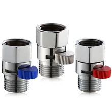 Высокое качество, все медные хромированные насадки для душа, быстрое переключение шланга, угловой клапан с регулировкой остановки воды, прямой клапан, оборудование 1