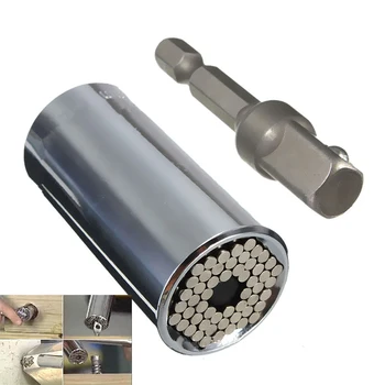 

Universal Socket 2 Piece/Set Universal Adjustable Torque Ratchet Socket Wrench Set Spanner Multi-Function Hand Tool Set C1310 d