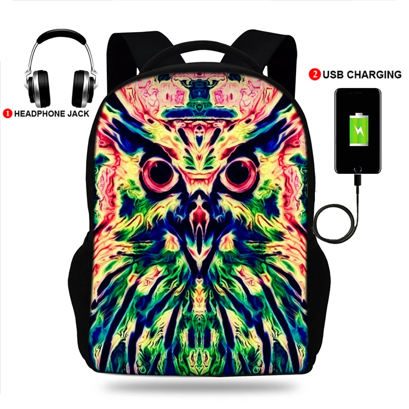 psychedelic backpack
