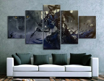 

Dark Fantasy Style Video Games Dark Souls Poster Artwork Canvas Paintings HD Wall Picture for Living Room Decor
