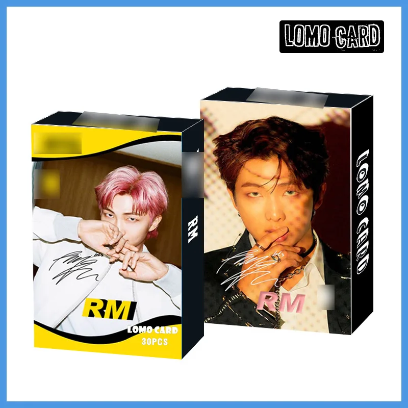 30pcs/box Kpop Stray Kids Lomo Card Set Photocard Photo Print Album Photocard Korean Fashion Cute Boys Poster Picture Fans Gifts