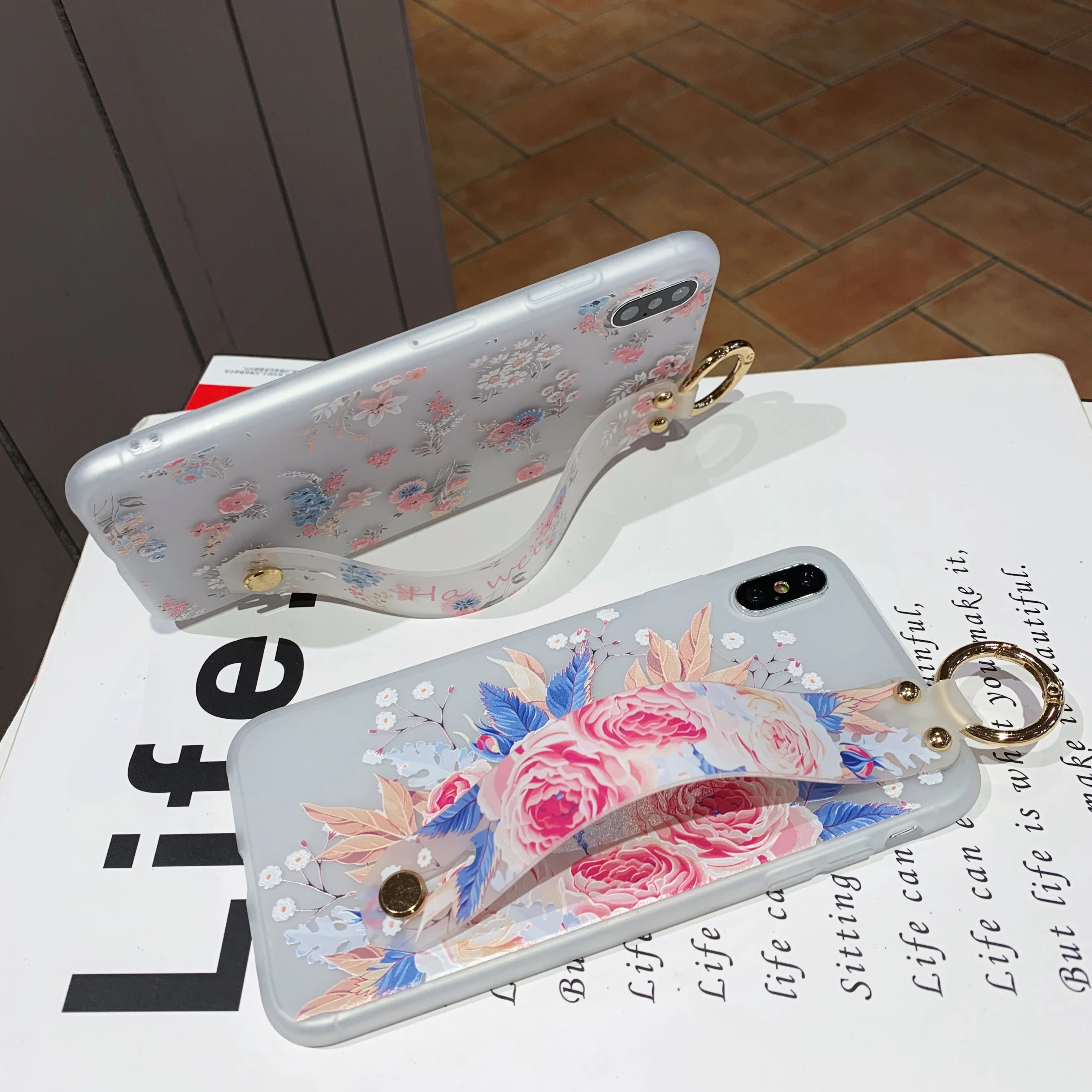 Чехлы с цветным принтом для Samsung Galaxy S8 S9 Plus Note 9 8 S10 S10E красивый Рельефный цветочный