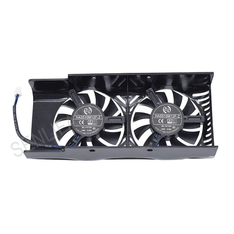 Охлаждающие вентиляторы для графической карты MSI Geforce GTX 1050 2GT LP 1050Ti 4GT двойной