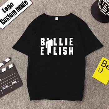 

Korean Clothes Funny Billie Eilish T Shirt Casual Cotton T-shirt Women Shirts 90s Summer Short Sleeve Tshirt Females Tee Tops