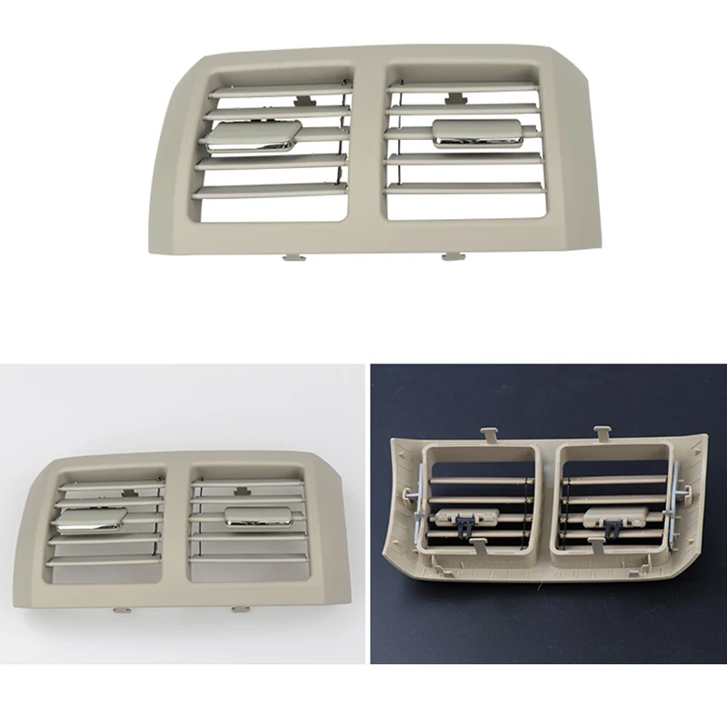 

new grey Car Rear Center Console Air Outlet Vent Grille Panel Cover for Mercedes 06-13