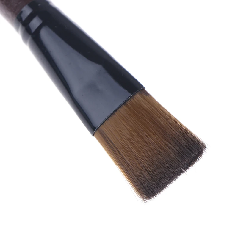 6pcs/set Artist Brushes Oil Paint Brush Painting Brush for Watercolor Oil Acrylic Brush Pen Art Supplies Flat Head Absorbent