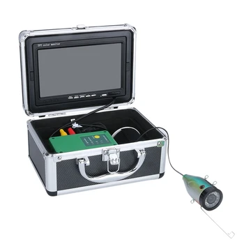 

HD 1280x720 Screen Double Lamp 1080P 15M Camera DVR Fish Finder Underwater Fishing Camera for Fishing 16GB Recording