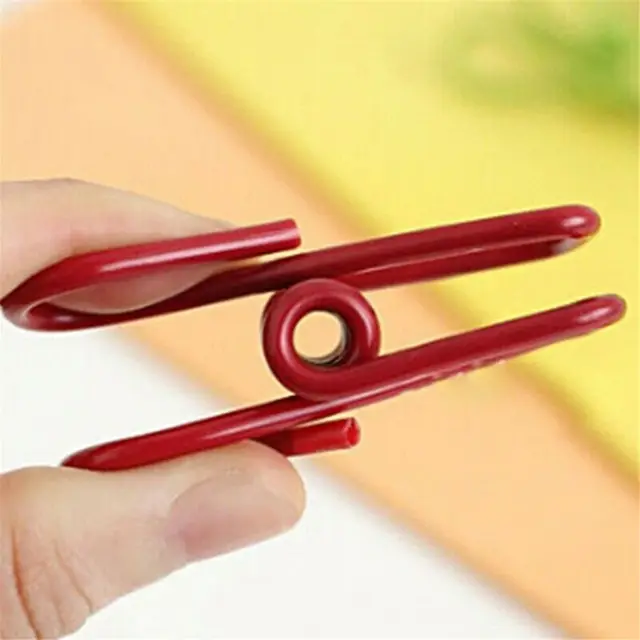 5/10/20 db Többcélú Színes Rozsdamentes Acél Klipek Ruhák Csapok Tartók Ruházati Bilincsek Lezáró Klip Háztartás - Image 6