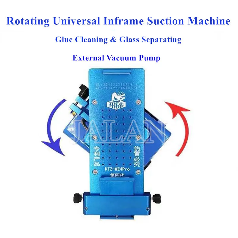 Регулируемый вращающийся инфракрасный ЖК-сепаратор для стекла, всасывающая нагревательная пластина, машина для чистки клея, универсальная для samsung для iPhone