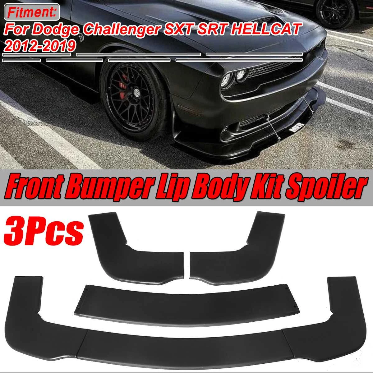 MOTORS Car & Truck Exterior Parts Front Bumper Lip Spoiler Splitters