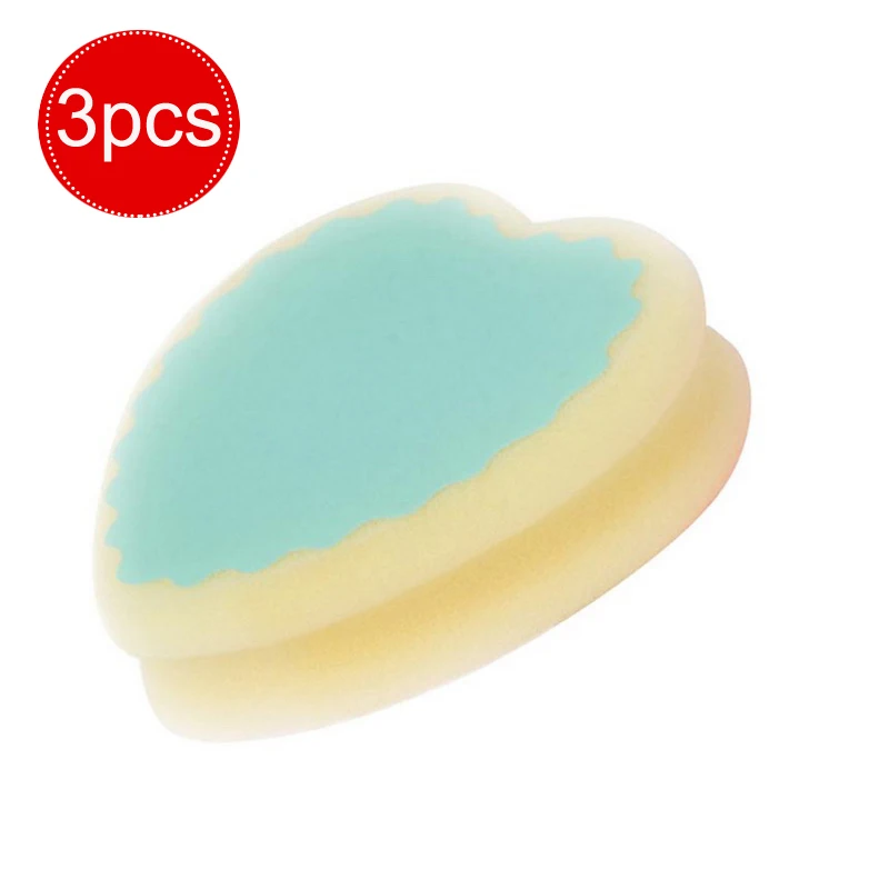3pcs Новинка, волшебная безболезненная губка для удаления волос, 3 формы, мягкие инструменты для депиляции, губки для ухода за кожей, красивые женские губки высокого качества - Цвет: 3pcs