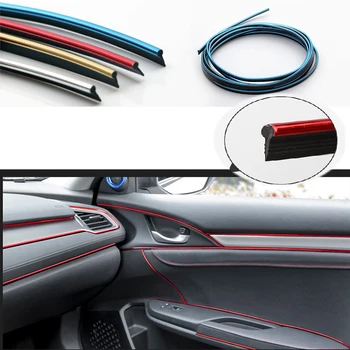 

5M Carbon Car Interior Moulding Trim Dashboard Strip For Audi A3 A4 B8 B6 A6 C6 A5 B7 Q5 C5 8P Q7 TT C7 A1 Q3 S3 A7 B9 8L A8