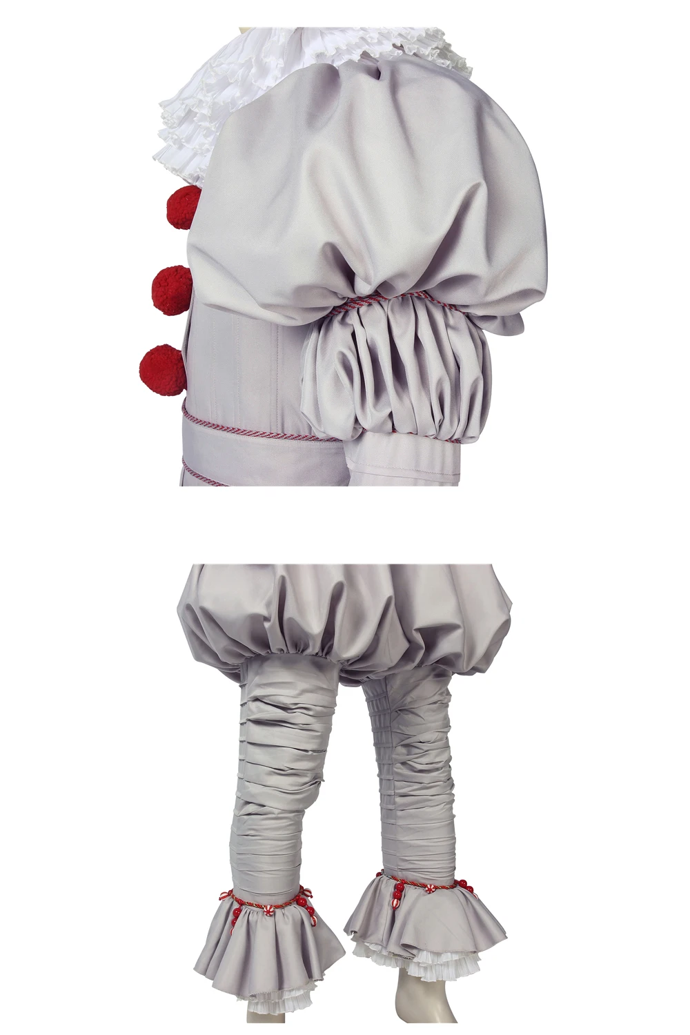 IT Chapter Two Costume It Pennywise, танцевальный клоун, куртка для костюмированной вечеринки, нарядная обувь для взрослых, наряд на Хэллоуин, индивидуальный заказ