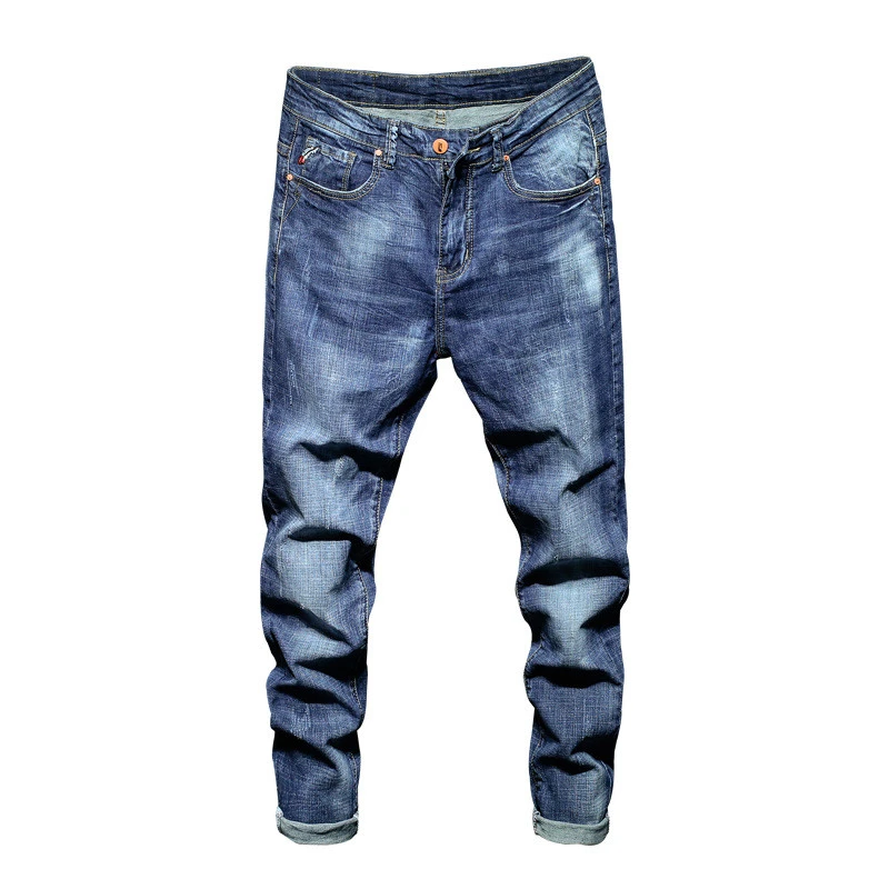 pencil fit jeans pant