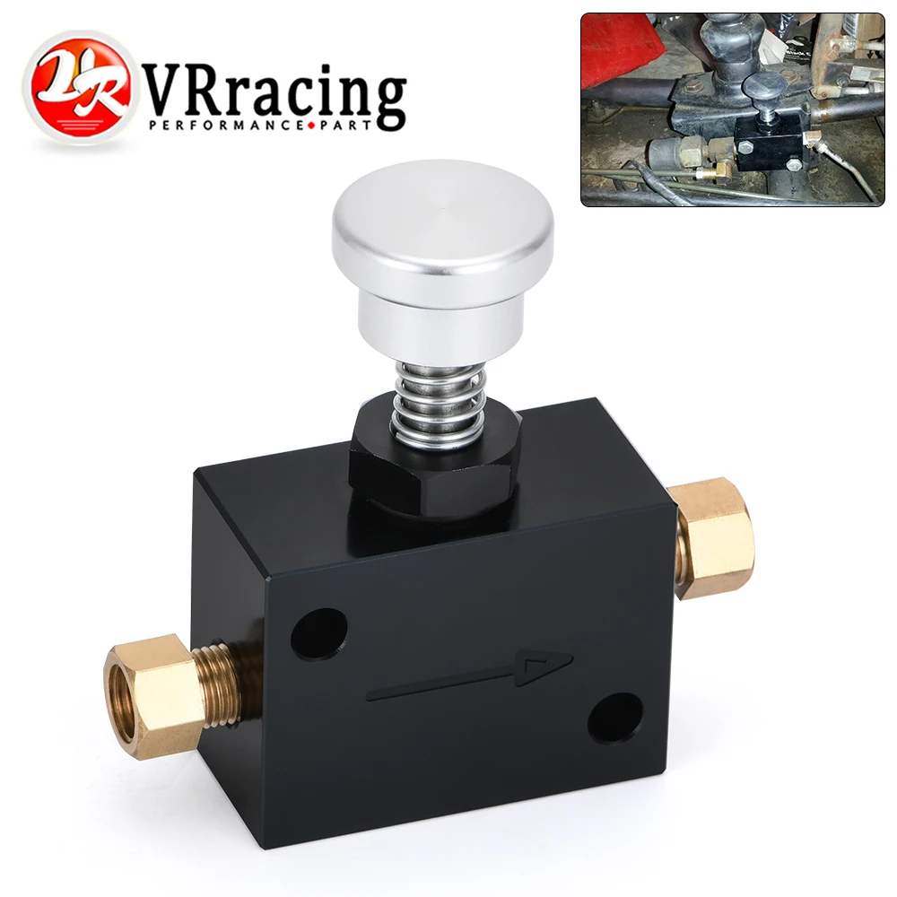 Brake Pipe Flaring Tool VR-Hydraulic Brake Park Lock 1/8NPT Manual Brake Line Lock Pressure Hold For Disc Drum VR3317BK