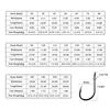 100pcs / 40pcs / Box High Carbon Fishing Hook  2#-22# ISEAMA With Eye Carp Catfish Fish Anzol Offset Japan Tackle Fishing Hooks ► Photo 3/6