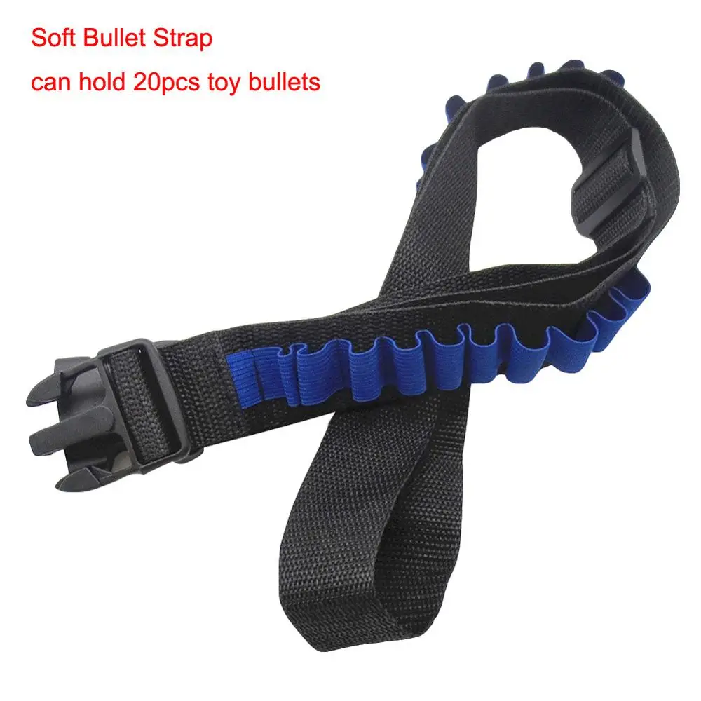 Bullet Strap 1 Для игрушек Стрельба Цель дети звук свет съемки игры Высокая точность забивание Авто Сброс электрический пистолет принадлежности с мишенями - Цвет: Bullet Strap 1