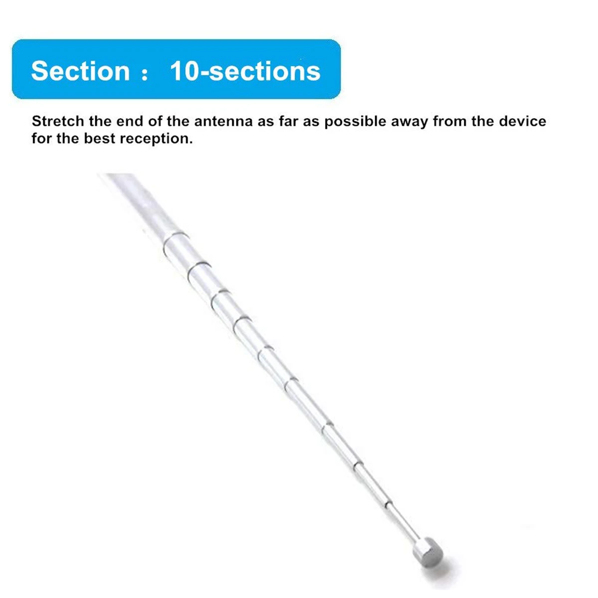 Новая дизайнерская антенна FM радио с резьбой 3 5 дБ усиление F Тип папа