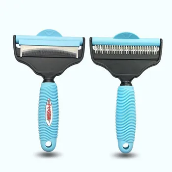 

Hair Removal Comb Pet Hair Deshedding Comb Pet Dog Cat Brush Grooming Tool For Dogs Cats Furmins Dogs Cat Fur Trimming