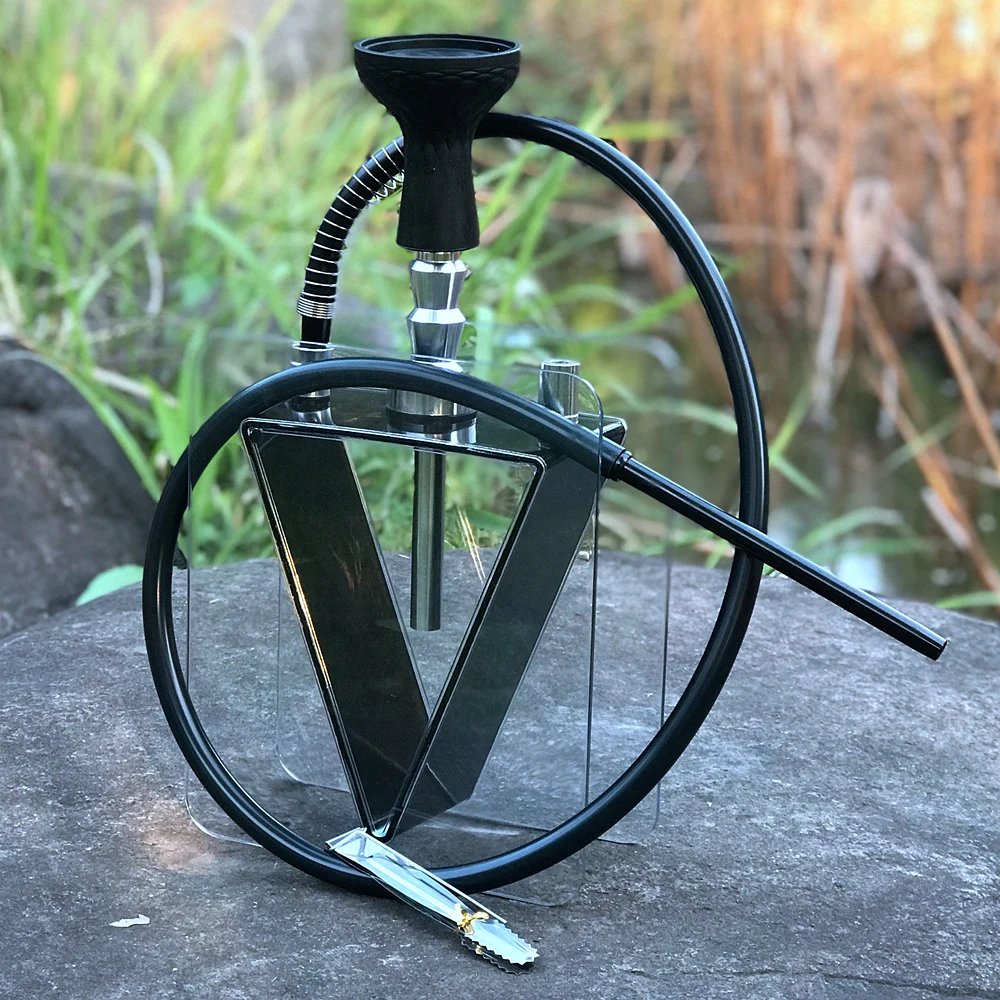 Акриловый кальян набор табачная труба с Sheesha силиконовая чаша шланг