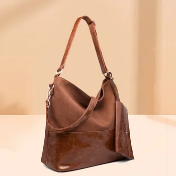 

2020 New Big Bag For Women Large Capacity Simple Wild Stitching Color Designer Shoulder Bag Handbag Shopping Bag Top-handle Bags