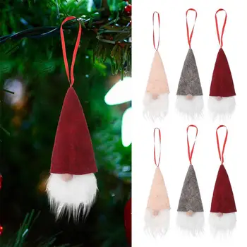 

24pcs Christmas Hanging Decorative Gnomes Christmas Tree Ornament Gnomes Ornaments Gnomes Doll For Fireplace Shop Window
