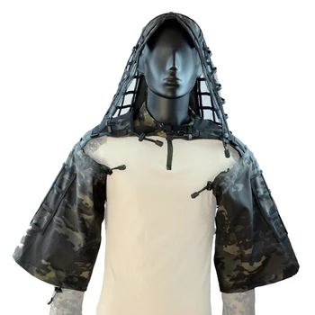 

2020 NEW MCBK Sniper Ghillie Airsoft Paintball Ghillie Viper Hood Multicam Black Foundation Camouflage Assaulter Ghillie