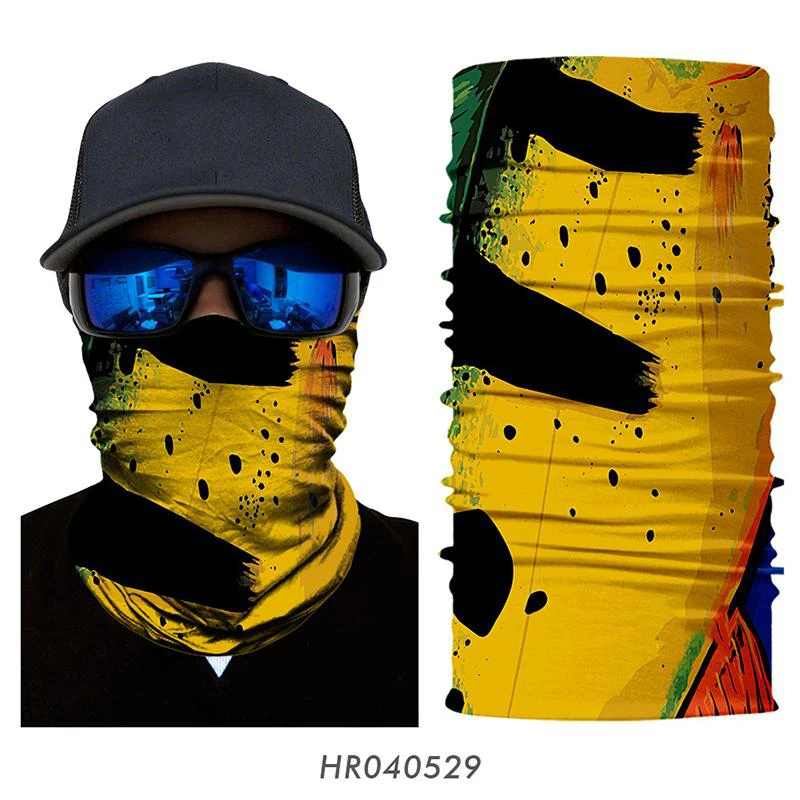 HR040529 3D рыболовный бафф для шеи, велосипедная бесшовная бандана, головная повязка Ciclismo, головной убор для велосипеда, рыбалки, шеи, теплые приманки, маска для лица, защита для лица - Цвет: HR040529