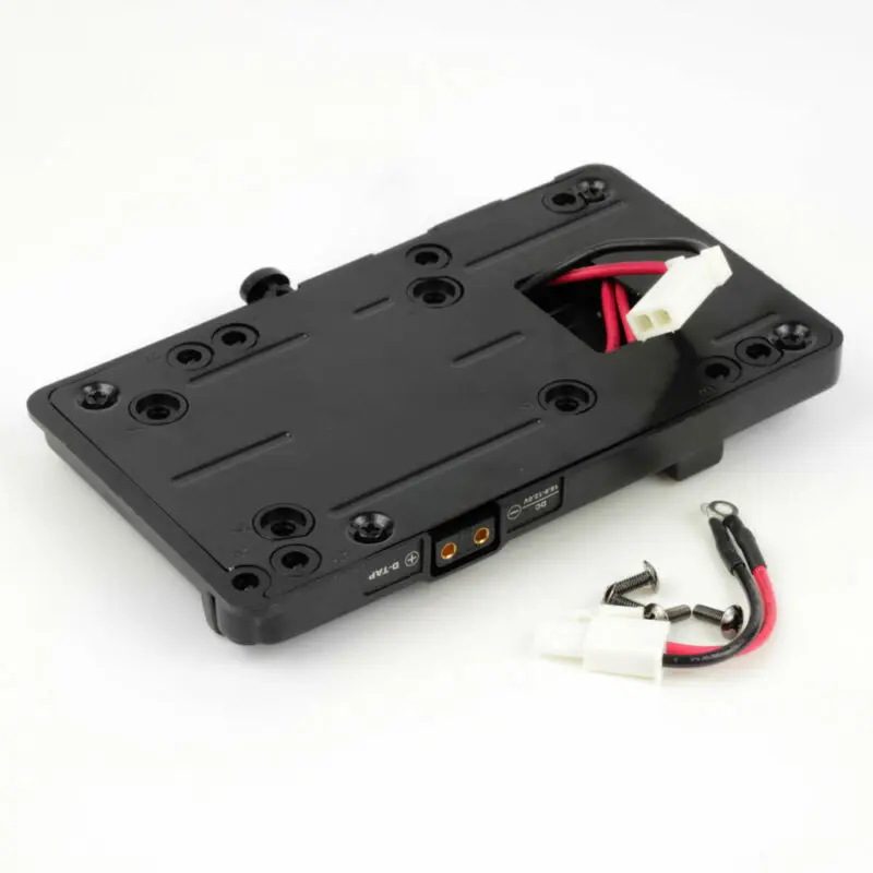 V-mount V-lock батарея адаптер пластина крепление опорная пластина fr HDMI передатчик приемник рекордер монитор кирпич батарея студийное освещение
