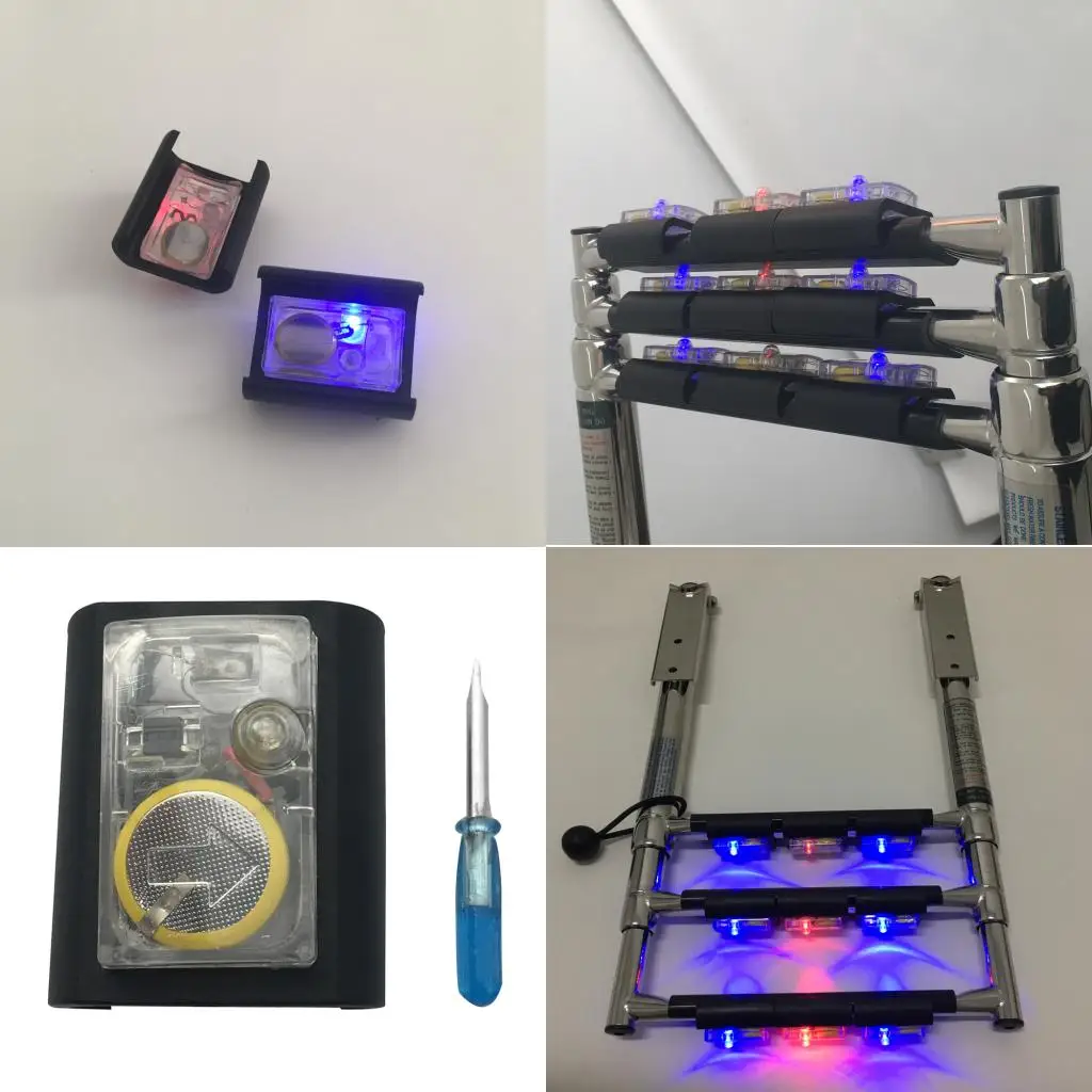 Wireless Wire free Angle activated LED Light for Marine accessories Ladders Boat