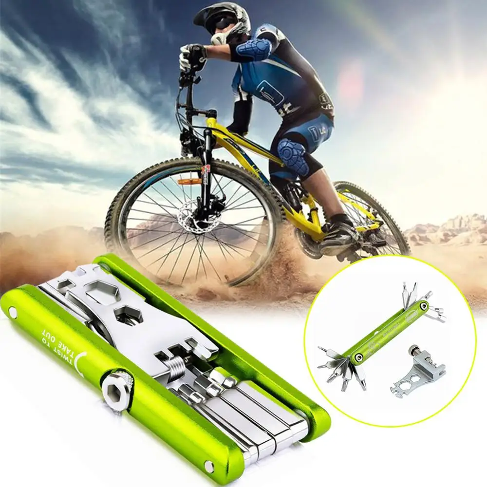 

11-in-1 Bicycle Repair Tools Kit Portable Bike Multi-tools Set Multi-model screwdriver set