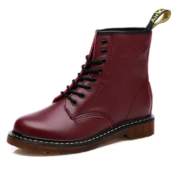 

New men's retro shoes fashion leather non-slip wear-resistant comfortable leisure walking couple shoes men shoelace designer