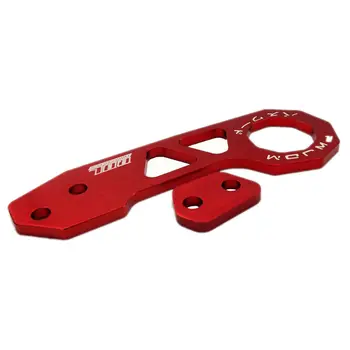 

JDM Style Rear Towing Hook Racing Car Auto Red 10.4*4.3*2.7in New Parts