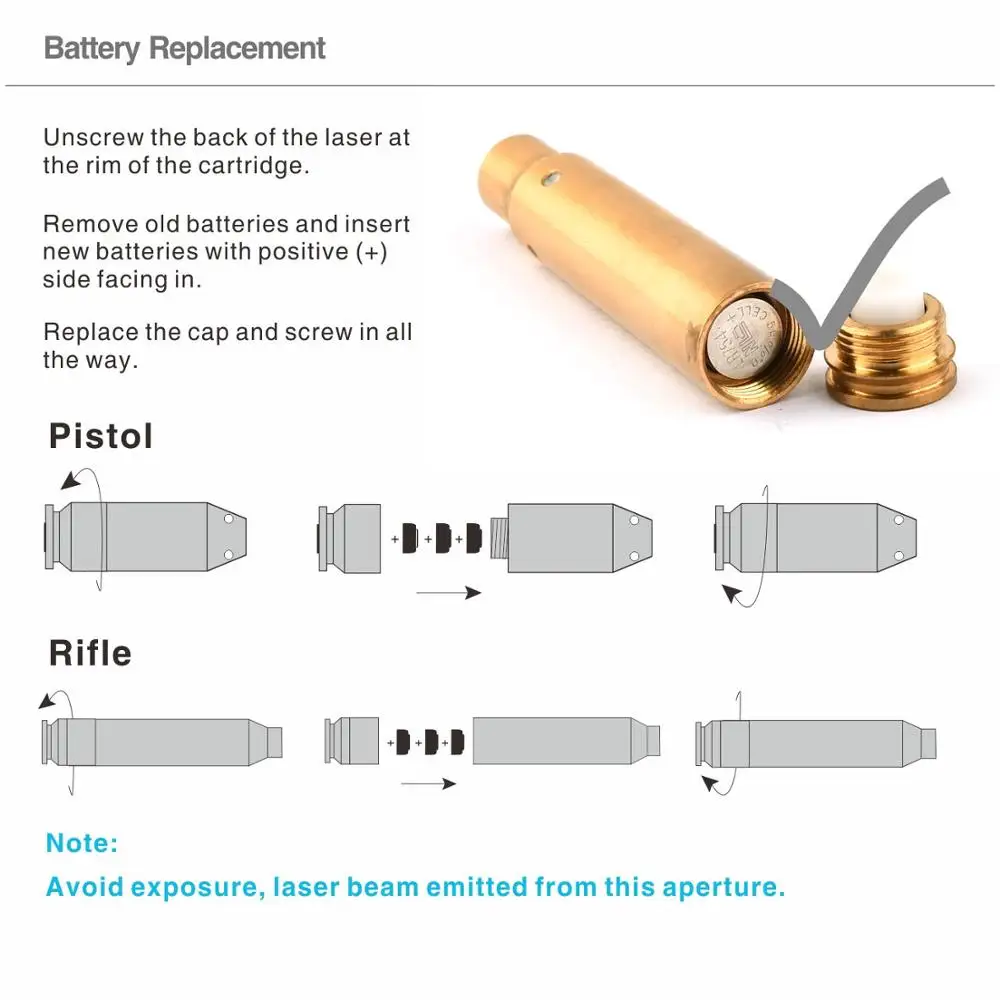 Лазерный прицел Boresighter Red Dot картридж лазерный прицел 8x57 мм пистолет прицел Boresight пуля прицел пистолет аксессуары