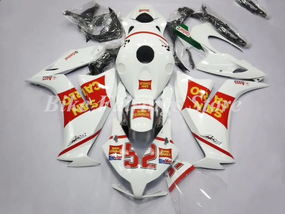 Литьевая Форма ABS мотоцикл обтекатели комплект Подходит для HONDA CBR1000RR 2013 Кузов Набор на заказ синий черный глянцевый