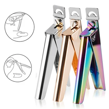 

2020 New 360 Degree Rotation Anti-splash Stainless Steel Toe Nail Clippers Nippers Cutter Heavy Duty Nail Art Manicure Tools