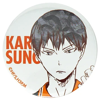 Haikyu! Значок аниме Shouyou Hinata kageyama tobio Sugawara Koshi Юу нишиноя Ямагути Тадаши металлический значок брошь булавки - Окраска металла: 02 Kageyama Tobio