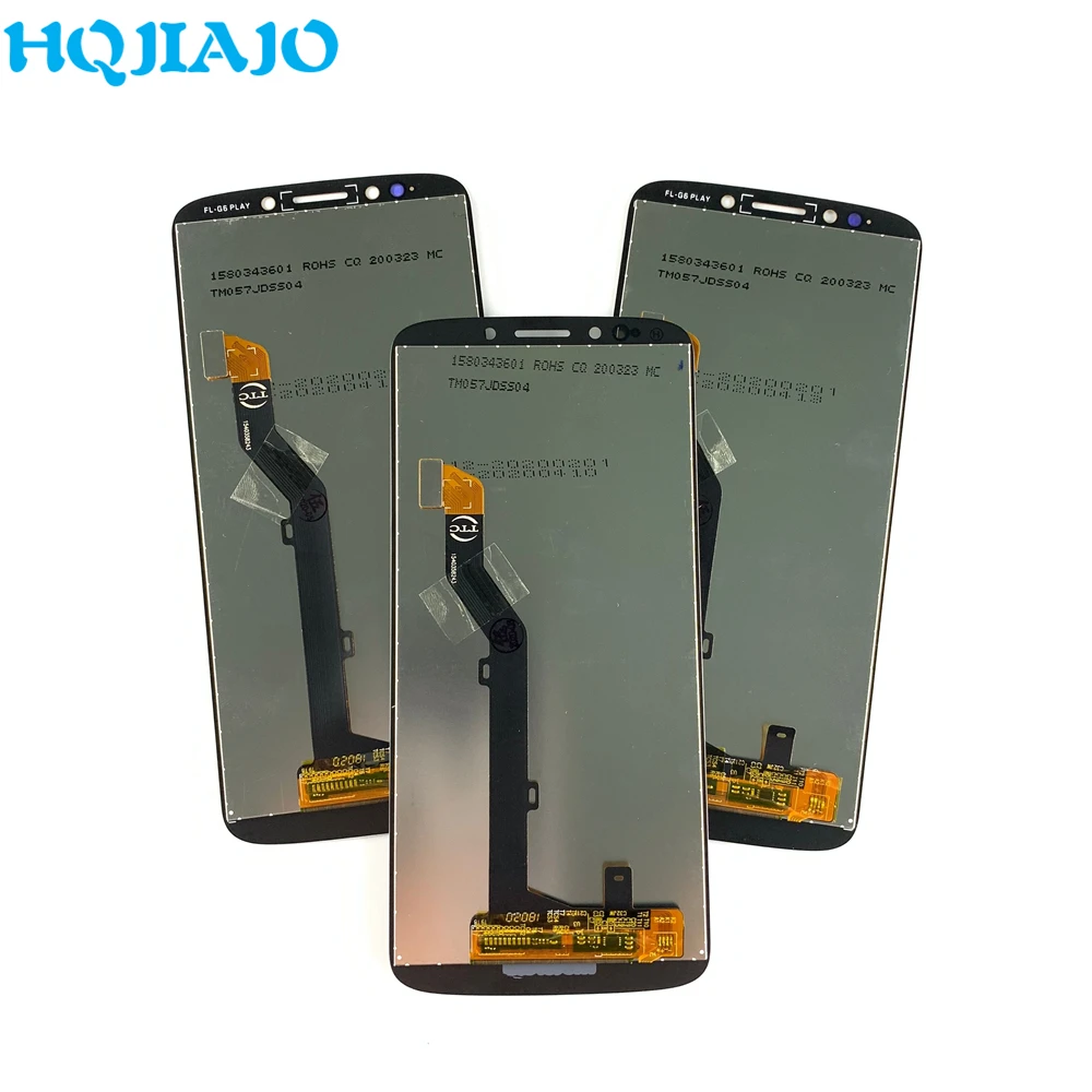 US $107.15 5 PiecesLot Test IPS LCD For Motorola Moto G6 Play Display Touch Screen XT19221 XT19223 XT19224 Digitizer G6 Play XT1922 LCD