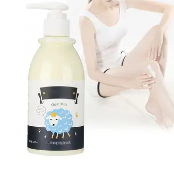 

250ml Goat Milk Body Lotion Whitening Hydrating Moisturizing Nourishing Skin Care Cream